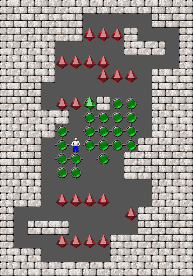 Sokoban Bugs1005 collections level 672